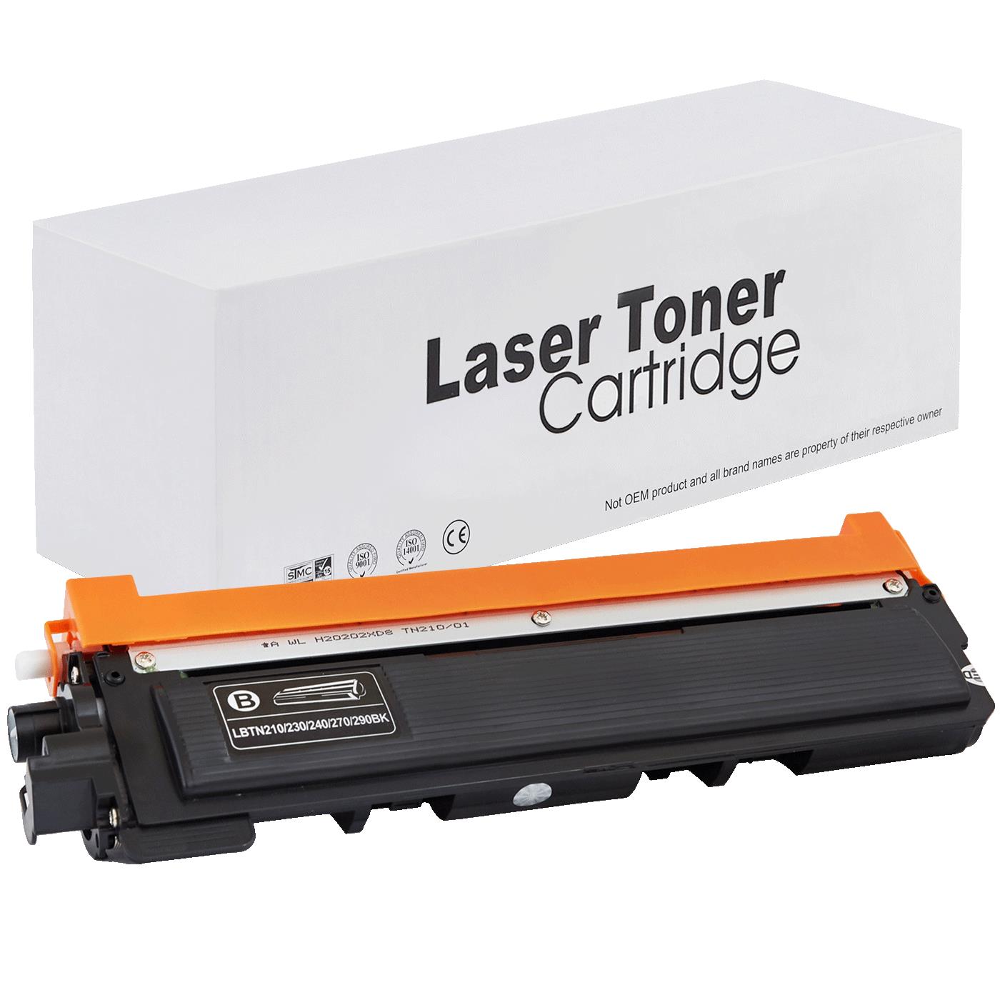 съвместима тонер касета за принтери и печатащи устройства на Brother DCP-9010CN Toner BR-230B | TN230BK. Ниски цени, прецизно изпълнение, високо качество.