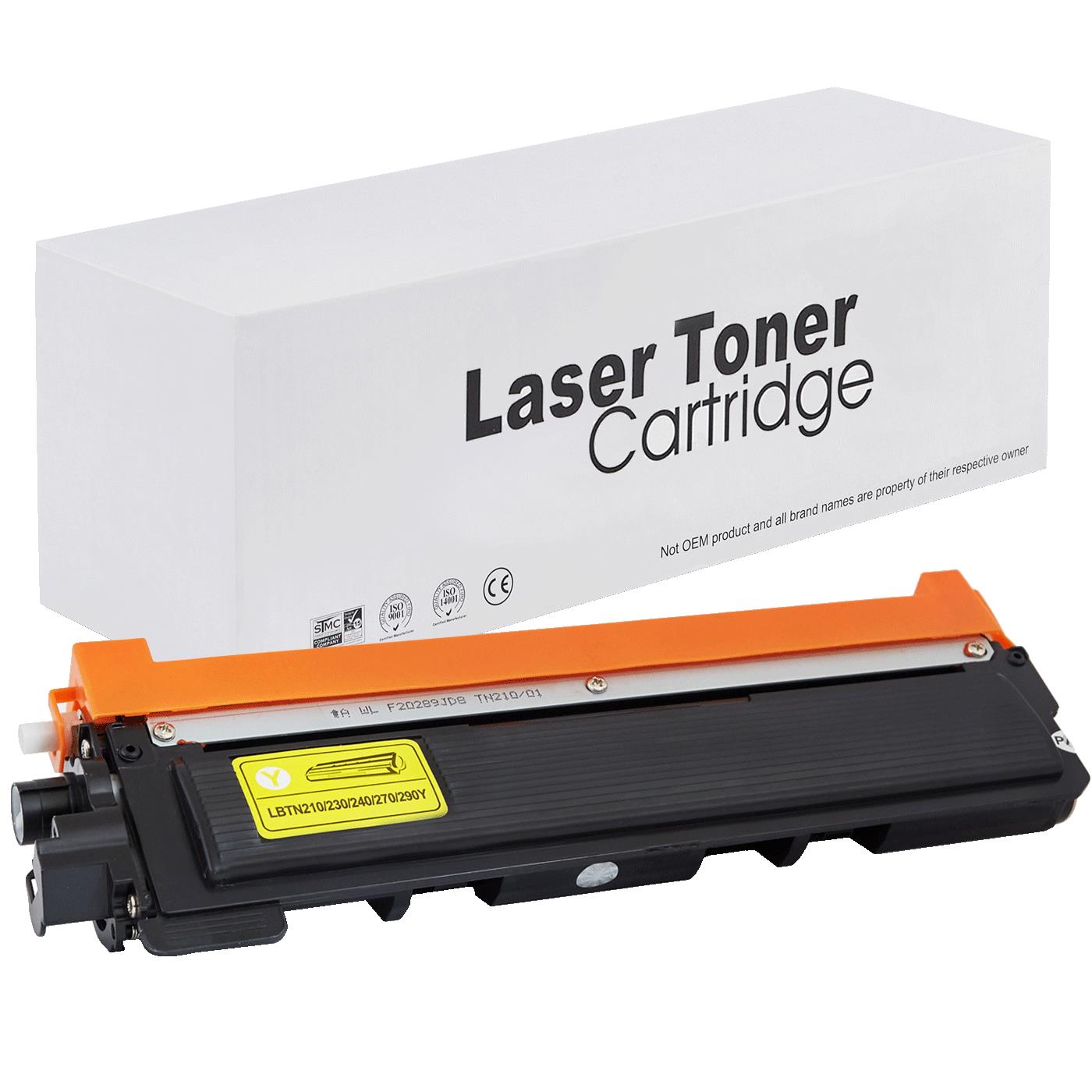 съвместима тонер касета за принтери и печатащи устройства на Brother HL-3045CN Toner BR-230Y | TN230Y. Ниски цени, прецизно изпълнение, високо качество.