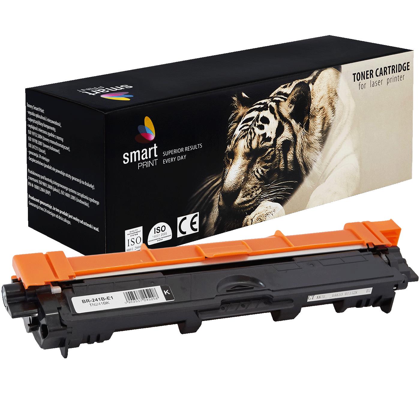 съвместима тонер касета за принтери и печатащи устройства на Brother MFC-9330 CDW Toner BR-241B | TN241BK / TN-241 / TN245. Ниски цени, прецизно изпълнение, високо качество.