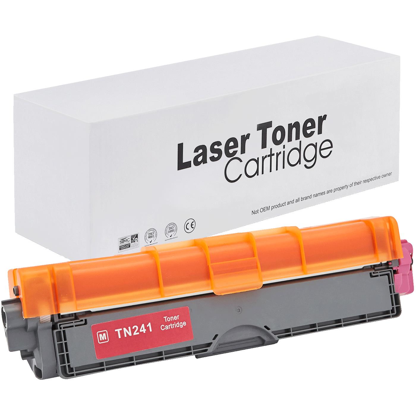съвместима тонер касета за принтери и печатащи устройства на Brother DCP-9020 CDW Toner BR-241M | TN241M. Ниски цени, прецизно изпълнение, високо качество.