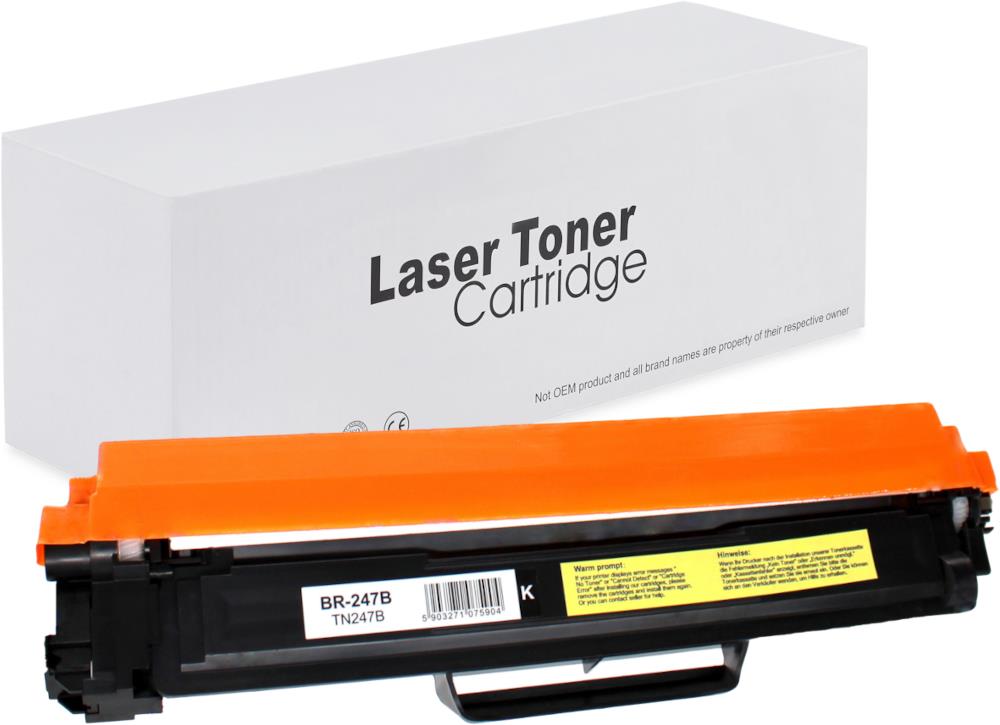 съвместима тонер касета за принтери и печатащи устройства на Brother DCP-L3510CDW Toner BR-247B | TN247B. Ниски цени, прецизно изпълнение, високо качество.