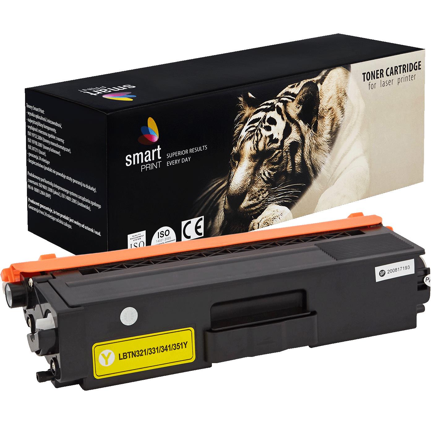 съвместима тонер касета за принтери и печатащи устройства на Brother MFC-L 8650 CDW Toner BR-321Y | TN321Y. Ниски цени, прецизно изпълнение, високо качество.