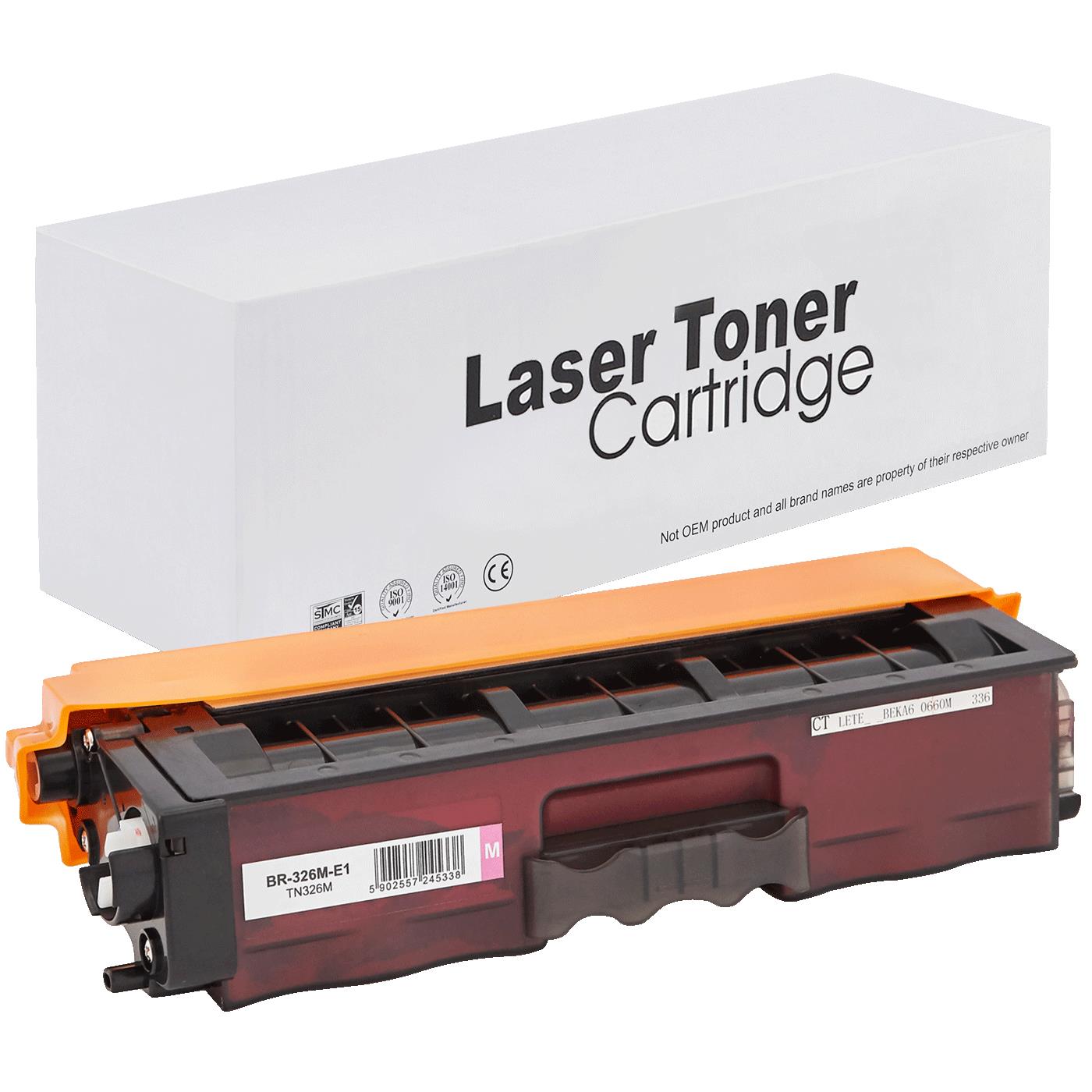 съвместима тонер касета за принтери и печатащи устройства на Brother MFC-L 8650 CDW Toner BR-326M | TN326M. Ниски цени, прецизно изпълнение, високо качество.