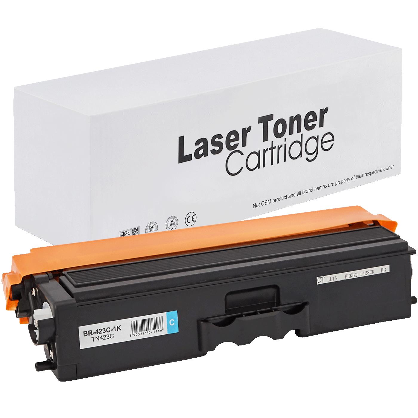 съвместима тонер касета за принтери и печатащи устройства на Brother MFC-L8900CDW Toner BR-423C | TN423C. Ниски цени, прецизно изпълнение, високо качество.