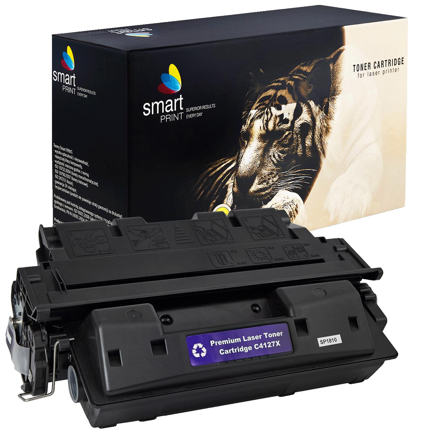 съвместима тонер касета за принтери и печатащи устройства на Hewlett Packard (HP) HP: LJ 4000, 4000N, 4000SE, 4000T, 4000TN, 4050, 4050N, v 4050SE, 4050T, 4050TN,  LJ serii 4000, 4050,  new new Toner HP-27X | C4127X. Ниски цени, прецизно изпълнение, високо качество.