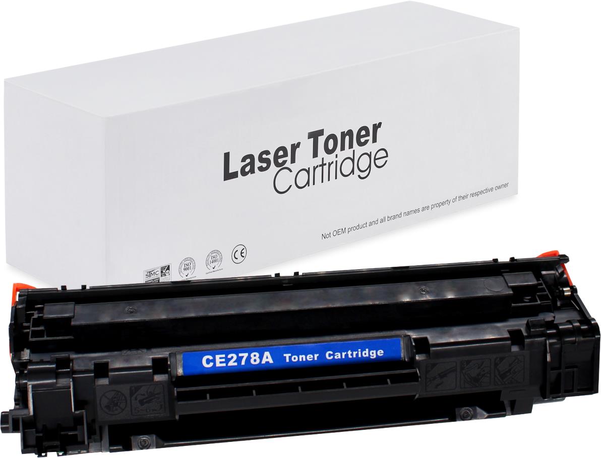 съвместима тонер касета за принтери и печатащи устройства на Hewlett Packard (HP) P1603 Toner HP-78A | CE278A / CRG726 / CRG728 / 78A. Ниски цени, прецизно изпълнение, високо качество.