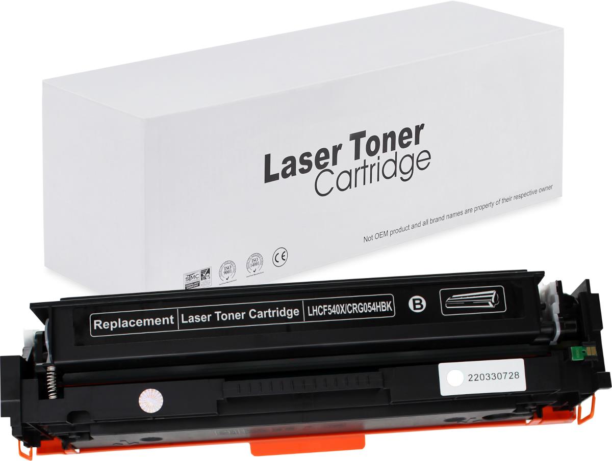 съвместима тонер касета за принтери и печатащи устройства на Hewlett Packard (HP) CANON LBP622CDW Toner HP-CF540X/CRG054H | CF540X / CRG054H. Ниски цени, прецизно изпълнение, високо качество.
