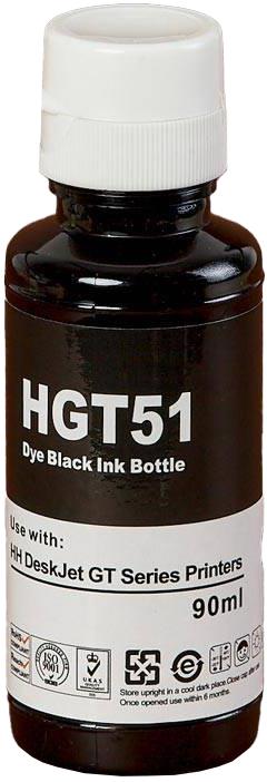 Мастила в бутилки за принтери и печатащи устройства на Hewlett Packard (HP) Deskjet GT 5822 Ink HP-GT51XLB | X4E40AE. Ниски цени, прецизно изпълнение, високо качество.