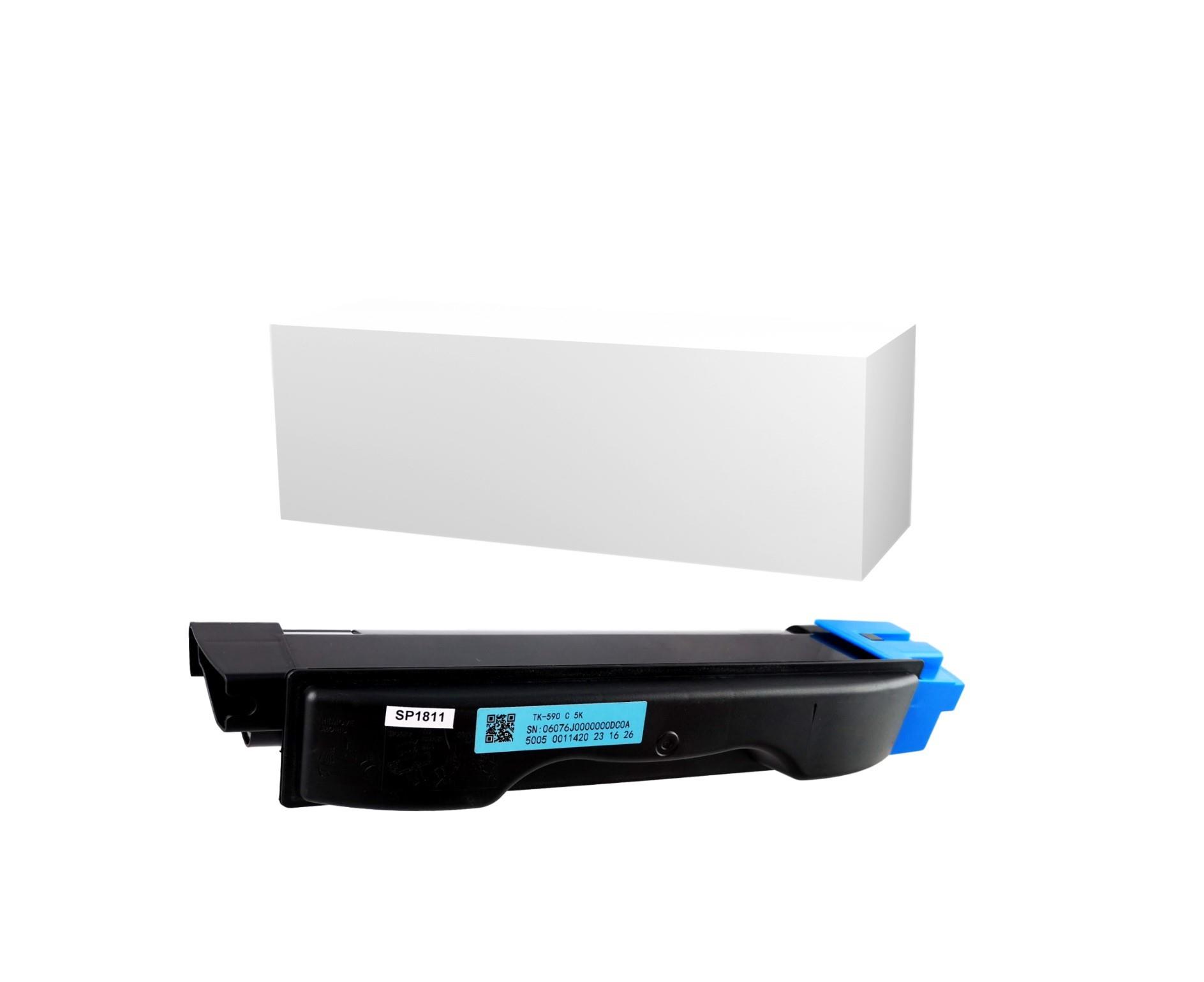 съвместима тонер касета за принтери и печатащи устройства на Kyocera Mita FS-C 2126MFP+ Toner KY-590C | TK590C. Ниски цени, прецизно изпълнение, високо качество.
