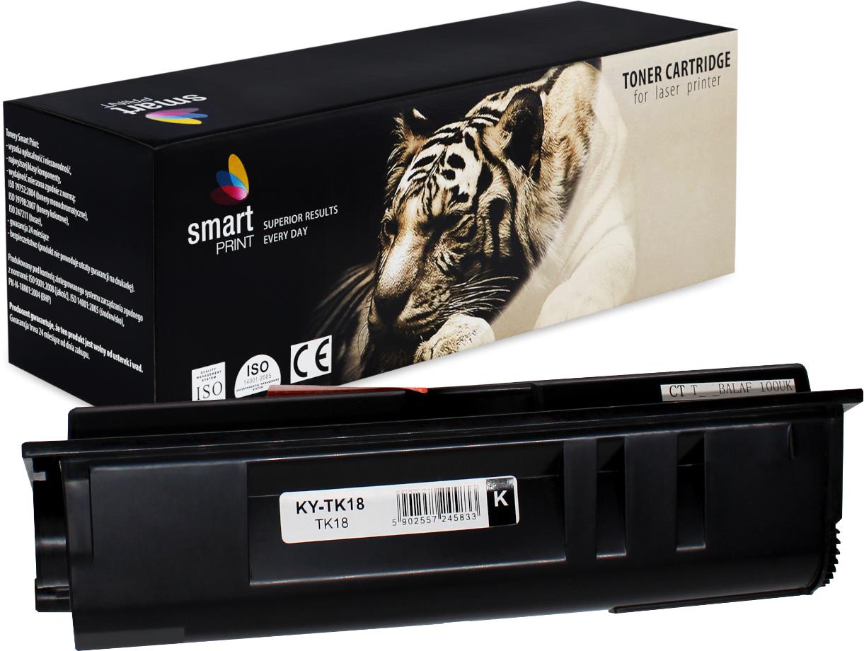 съвместима тонер касета за принтери и печатащи устройства на Kyocera Mita 1018 Toner KY-TK18 | TK18. Ниски цени, прецизно изпълнение, високо качество.