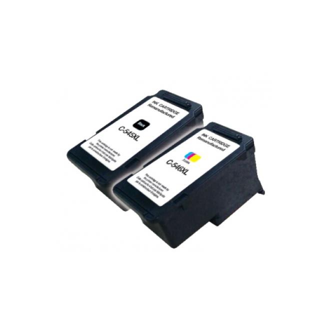 Комплект мастилени касети за принтери и печатащи устройства на Canon MG2550 PG-545XL CL-546XL. Ниски цени, прецизно изпълнение, високо качество.