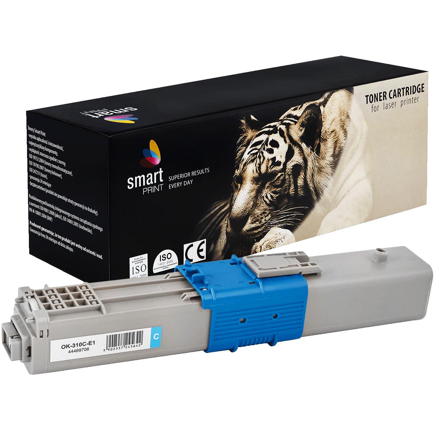 съвместима тонер касета за принтери и печатащи устройства на Oki C 530DN Toner OK-310C | 44469706. Ниски цени, прецизно изпълнение, високо качество.