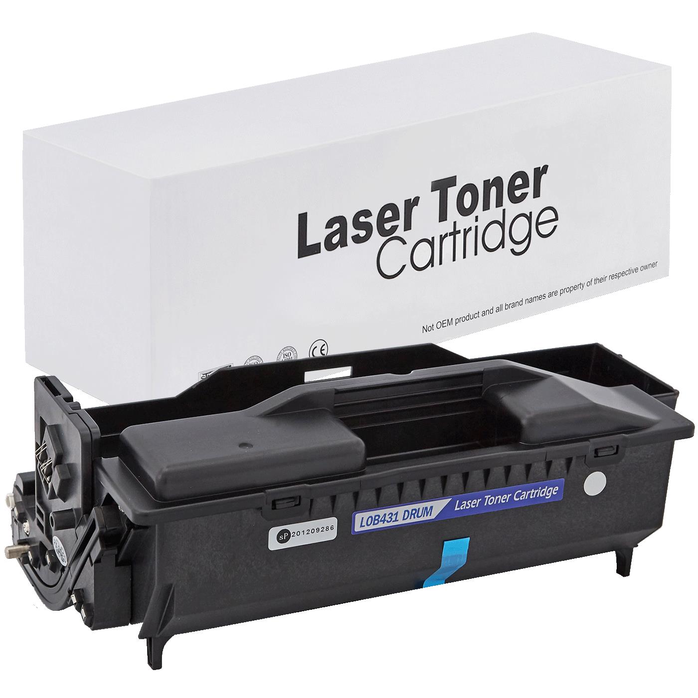 съвместима тонер касета за принтери и печатащи устройства на Oki B 431D Toner OK-431 | 44574902. Ниски цени, прецизно изпълнение, високо качество.
