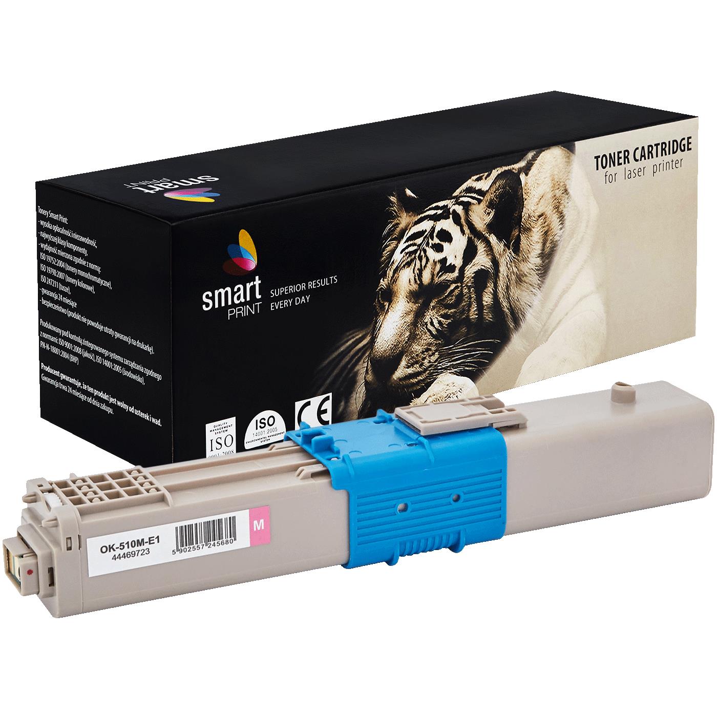 съвместима тонер касета за принтери и печатащи устройства на Oki C 330DN Toner OK-510C | 44469724. Ниски цени, прецизно изпълнение, високо качество.