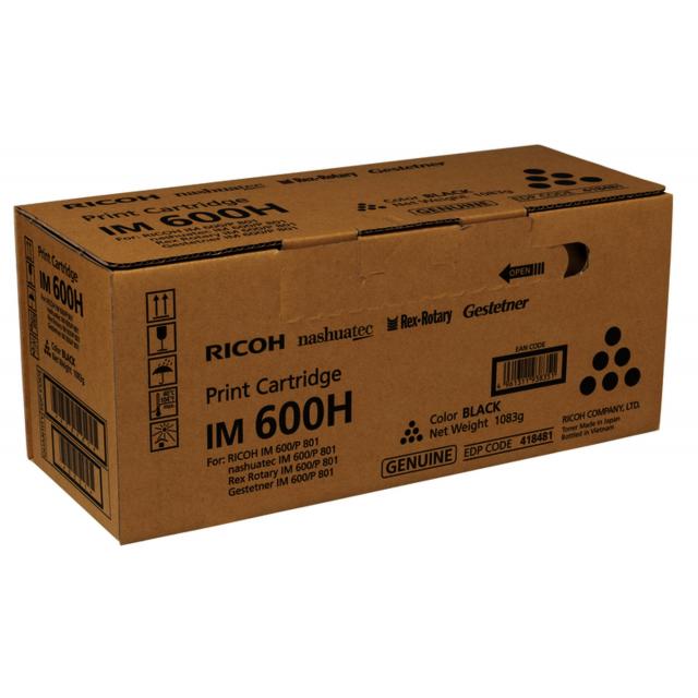 Оригинална тонер касета за принтери и печатащи устройства на Ricoh IM600F IM 600H.  цнимка 2.