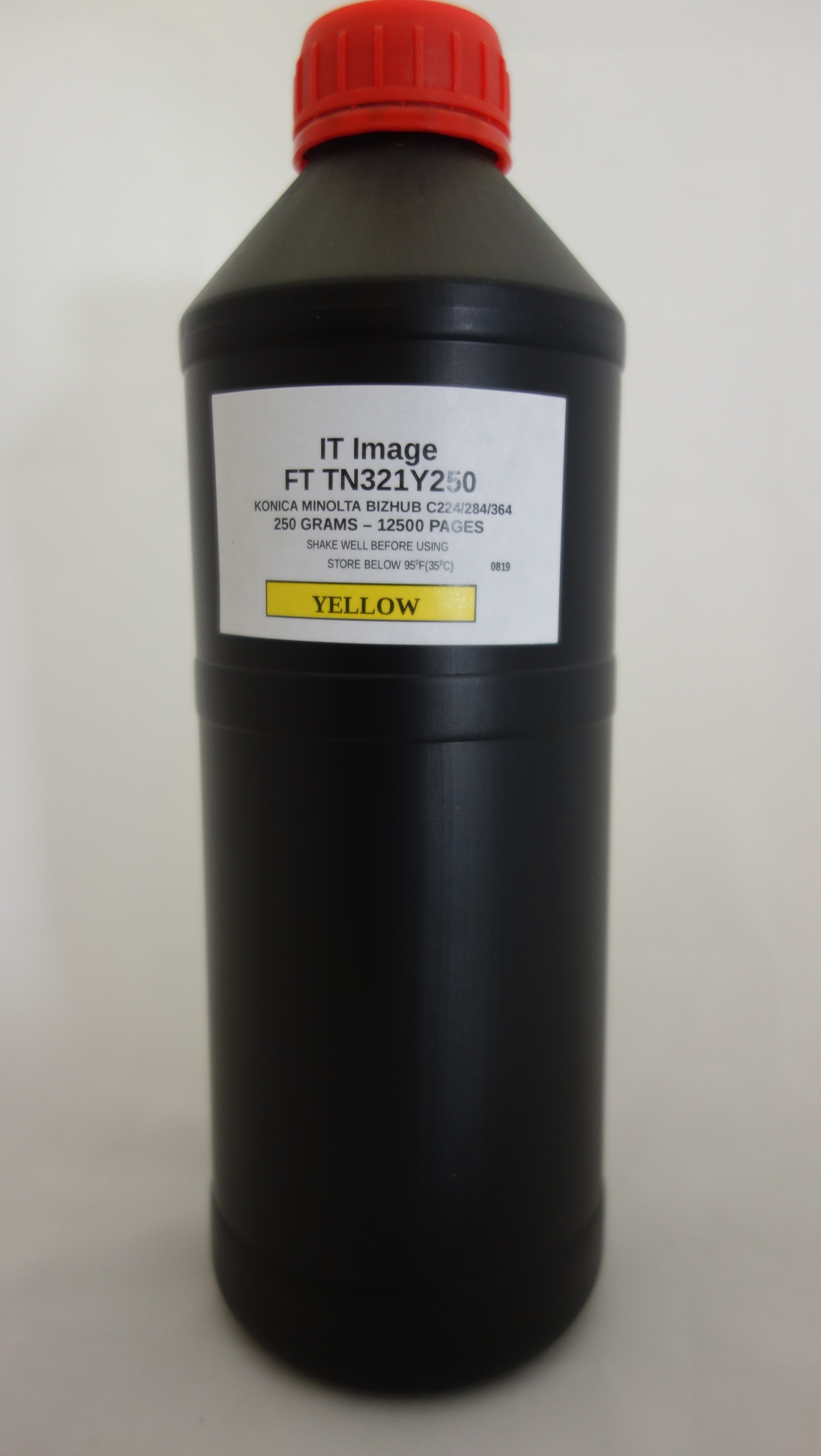 тонери в бутилки за принтери и печатащи устройства на Konica Minolta Bizhub C224 TN-321Y. Ниски цени, прецизно изпълнение, високо качество.