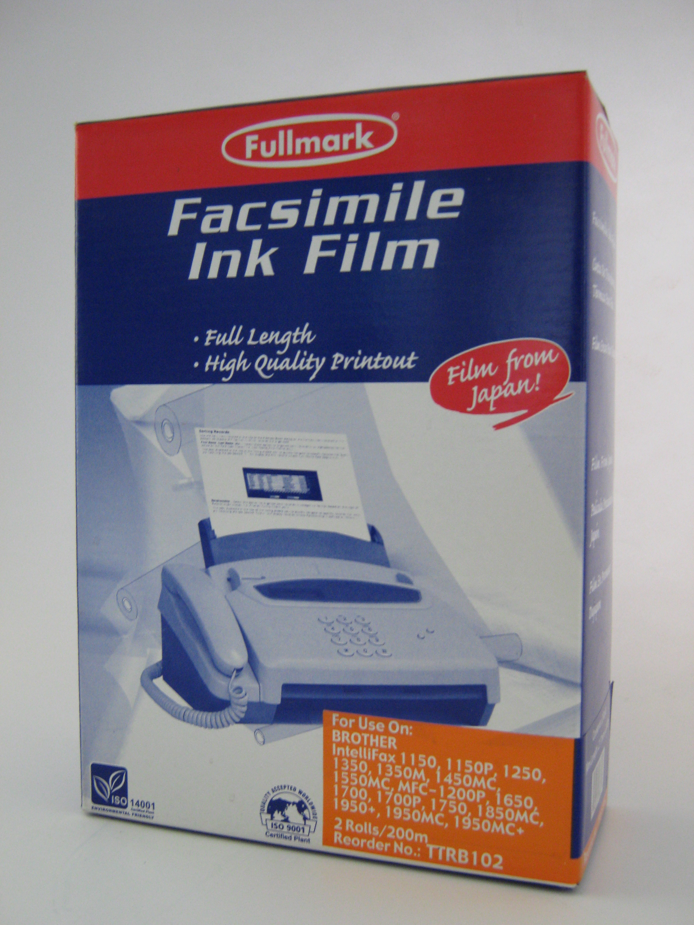 Термо-трансферна лента за принтери и печатащи устройства на Brother Intelli1450 PC-102. Ниски цени, прецизно изпълнение, високо качество.