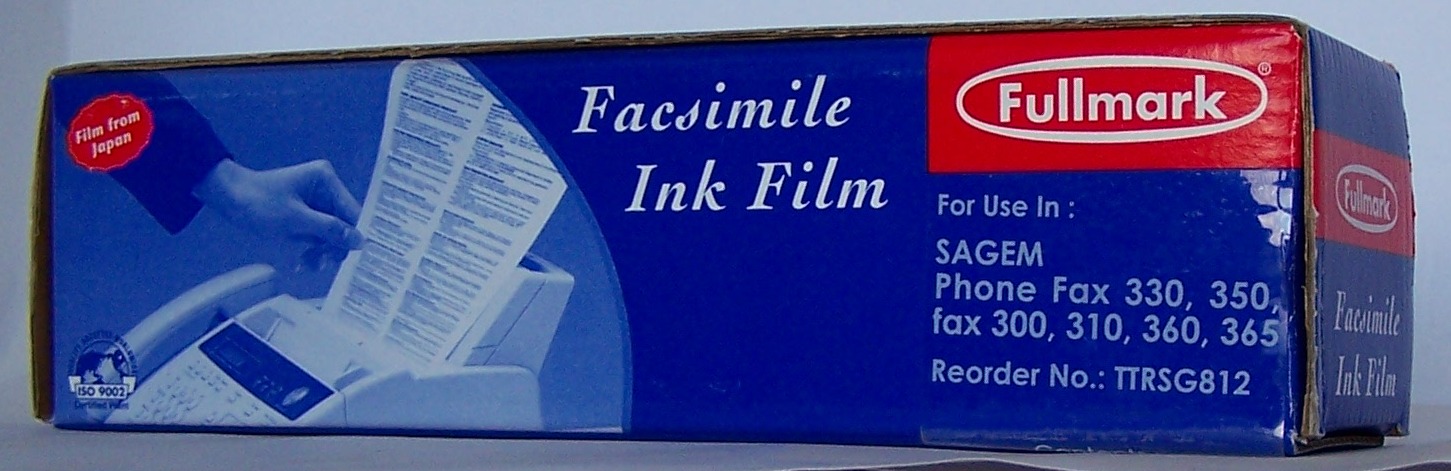 Термо-трансферна лента за принтери и печатащи устройства на Sagem Fax 300 SGMTTR 812. Ниски цени, прецизно изпълнение, високо качество.