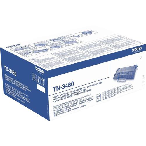 Оригинална тонер касета за принтери и печатащи устройства на Brother 6400DW TN-3480. Ниски цени, прецизно изпълнение, високо качество.