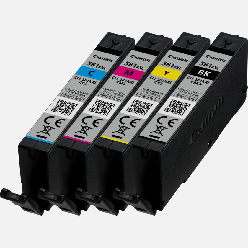 Оригинална мастилена касета (глава, патрон, мастилница) за принтери и печатащи устройства на Canon 6350AiO CLI-581C XXL. Ниски цени, прецизно изпълнение, високо качество.