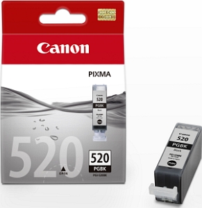 патрон, мастилена касета-глава, мастилница за принтери и печатащи устройства на Canon 4600 PGI-520bk. Ниски цени, прецизно изпълнение, високо качество.