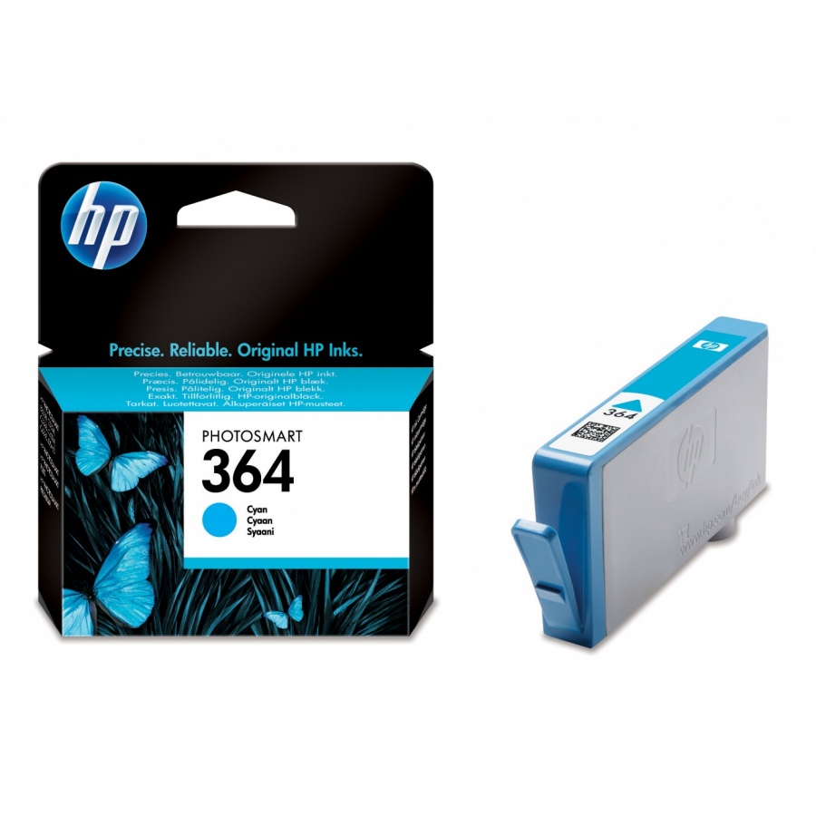 Оригинална мастилена касета (глава, патрон, мастилница) за принтери и печатащи устройства на Hewlett Packard (HP) PhotoSmart D5460 CB318E No 364cy. Ниски цени, прецизно изпълнение, високо качество.