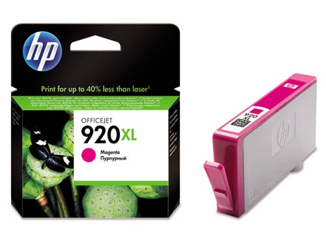 Оригинална мастилена касета (глава, патрон, мастилница) за принтери и печатащи устройства на Hewlett Packard (HP) Pro7000Wide CD973AE No 920XL. Ниски цени, прецизно изпълнение, високо качество.