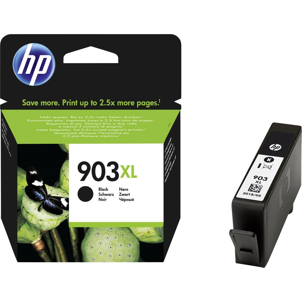 Оригинална мастилена касета (глава, патрон, мастилница) за принтери и печатащи устройства на Hewlett Packard (HP) 6960 T6M15AE no 903XL Black. Ниски цени, прецизно изпълнение, високо качество.