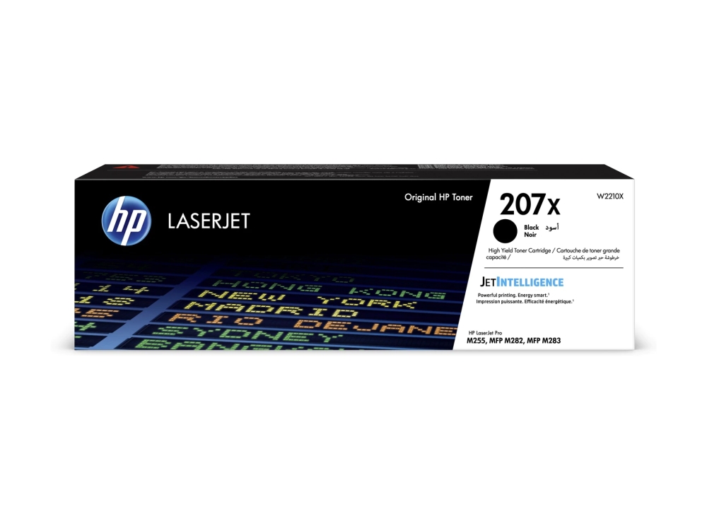 Оригинална тонер касета за принтери и печатащи устройства на Hewlett Packard (HP) Color LaserJet Pro M255 W2210X No 207X. Ниски цени, прецизно изпълнение, високо качество.