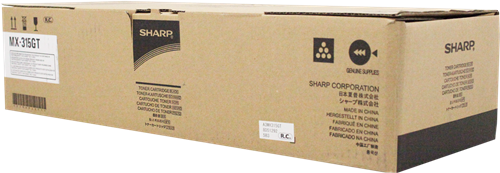 Оригинална тонер касета за принтери и печатащи устройства на Sharp 316N MX-315GT. Ниски цени, прецизно изпълнение, високо качество.