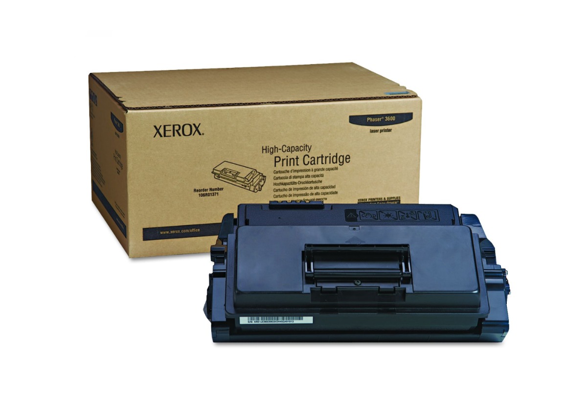 Оригинална тонер касета за принтери и печатащи устройства на Xerox Phaser 3600 106R01372. Ниски цени, прецизно изпълнение, високо качество.