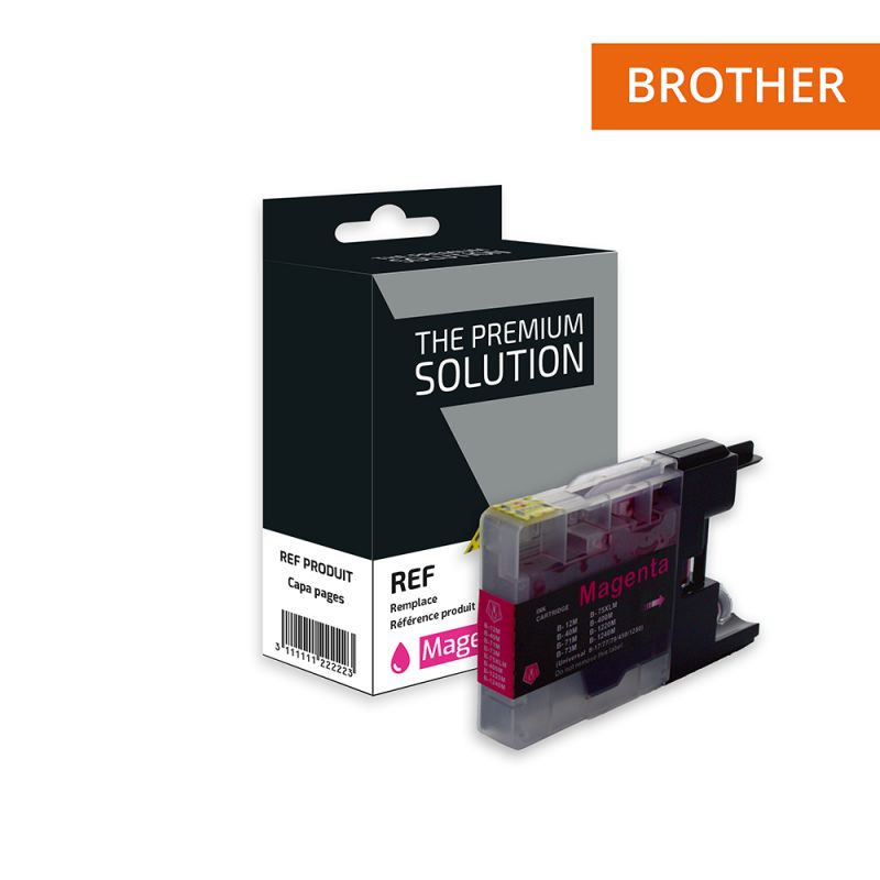патрон, мастилена касета-глава, мастилница за принтери и печатащи устройства на Brother MFC J430W LC1220-1240-1280XL-M. Ниски цени, прецизно изпълнение, високо качество.