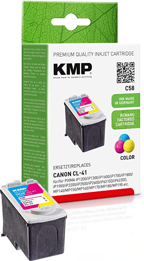 патрон, мастилена касета-глава, мастилница за принтери и печатащи устройства на Canon Pixma MX300 CL-41 Съвместима. Ниски цени, прецизно изпълнение, високо качество.