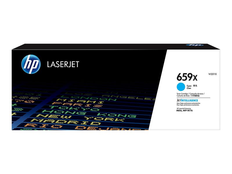 Оригинална тонер касета за принтери и печатащи устройства на Hewlett Packard (HP) LaserJet Enterprise Flow MFP M776z W2011X, HP 659X. Ниски цени, прецизно изпълнение, високо качество.