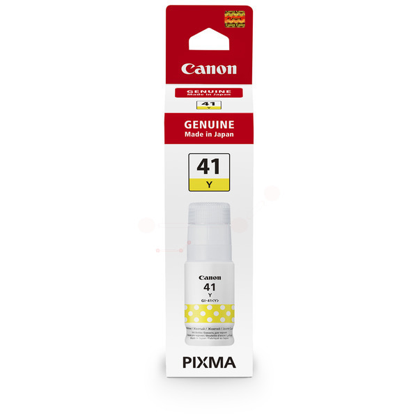Мастила в бутилки за принтери и печатащи устройства на Canon PIXMA G3420 4545C001 GI-41Y. Ниски цени, прецизно изпълнение, високо качество.