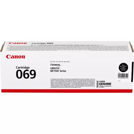 Оригинална тонер касета за принтери и печатащи устройства на Canon i-SENSYS MF752Cdw Cartridge 069 069BK 5094C002AA. Ниски цени, прецизно изпълнение, високо качество.