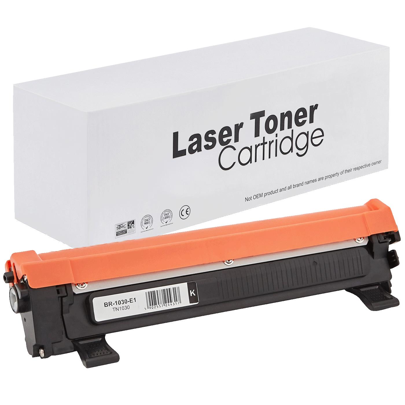 съвместима тонер касета за принтери и печатащи устройства на Brother 1810E Toner BR-1030 | TN1030 / TN1050 / TN-1030. Ниски цени, прецизно изпълнение, високо качество.