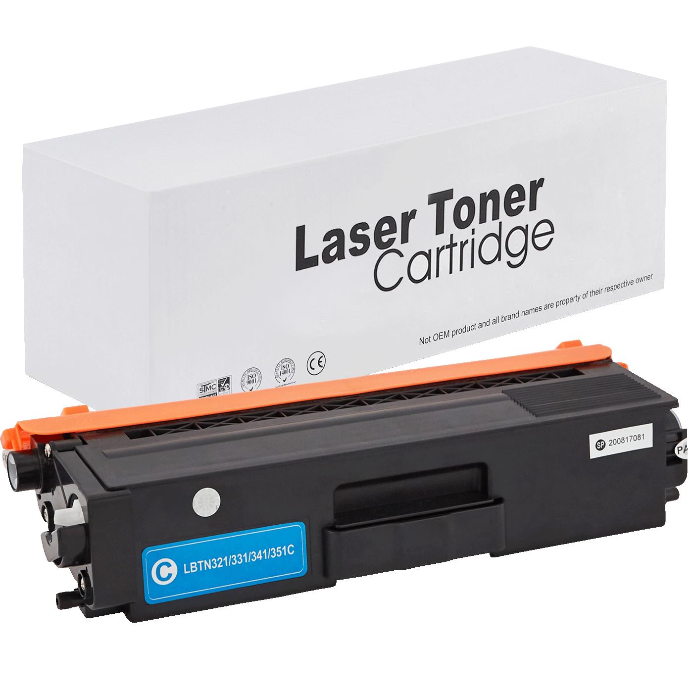 съвместима тонер касета за принтери и печатащи устройства на Brother HL-L 8350 CDW Toner BR-321C | TN321C. Ниски цени, прецизно изпълнение, високо качество.
