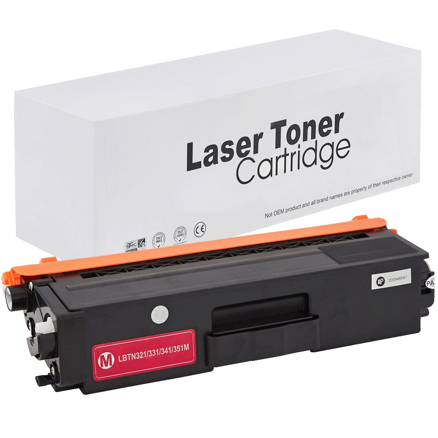 съвместима тонер касета за принтери и печатащи устройства на Brother HL-L 8350 CDW Toner BR-321M | TN321M. Ниски цени, прецизно изпълнение, високо качество.