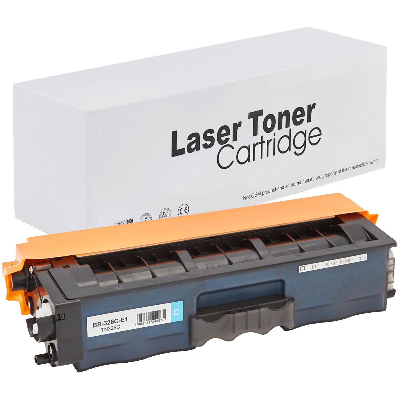 съвместима тонер касета за принтери и печатащи устройства на Brother HL-L 8350 CDWT Toner BR-326C | TN326C. Ниски цени, прецизно изпълнение, високо качество.
