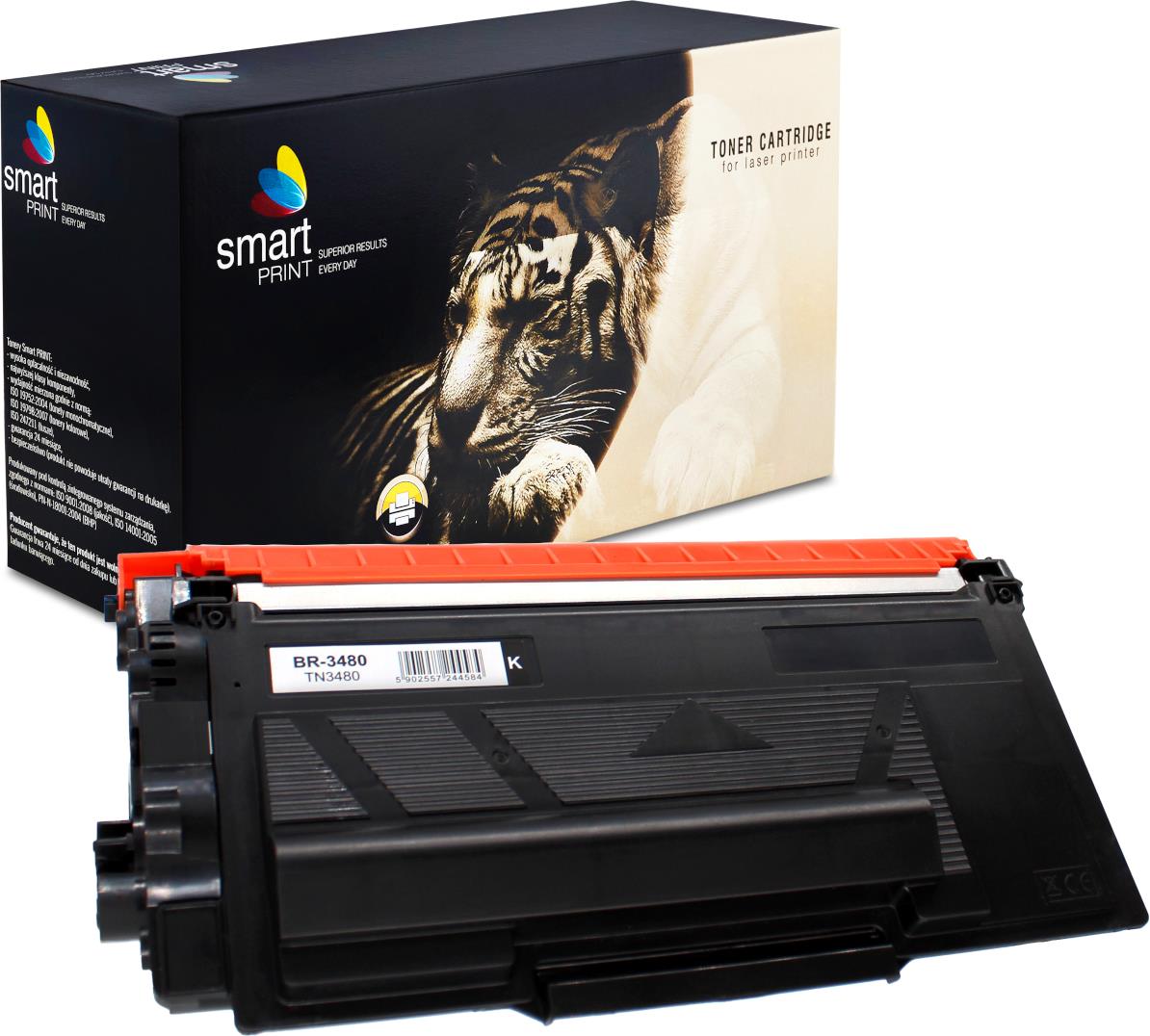 съвместима тонер касета за принтери и печатащи устройства на Brother HL-L6250DN Toner BR-3480 | TN3480. Ниски цени, прецизно изпълнение, високо качество.