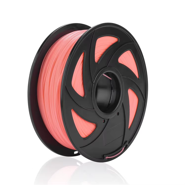 филамент за 3D принтери за принтери и печатащи устройства на 3D print Filament филамент за 3D принтери PLA luminous rose red 1 кг. розово - червен PLA luminous rose red, Prof. Lab. Ниски цени, прецизно изпълнение, високо качество.