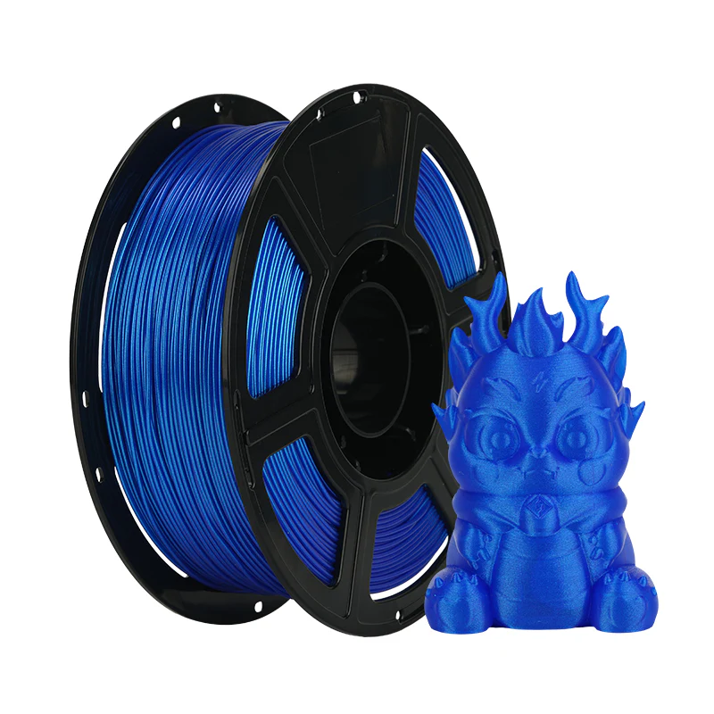 филамент за 3D принтери за принтери и печатащи устройства на 3D print Filament филамент за 3D принтери HS-PLA blue 1кг син HS-PLA blue, Smart. Ниски цени, прецизно изпълнение, високо качество.