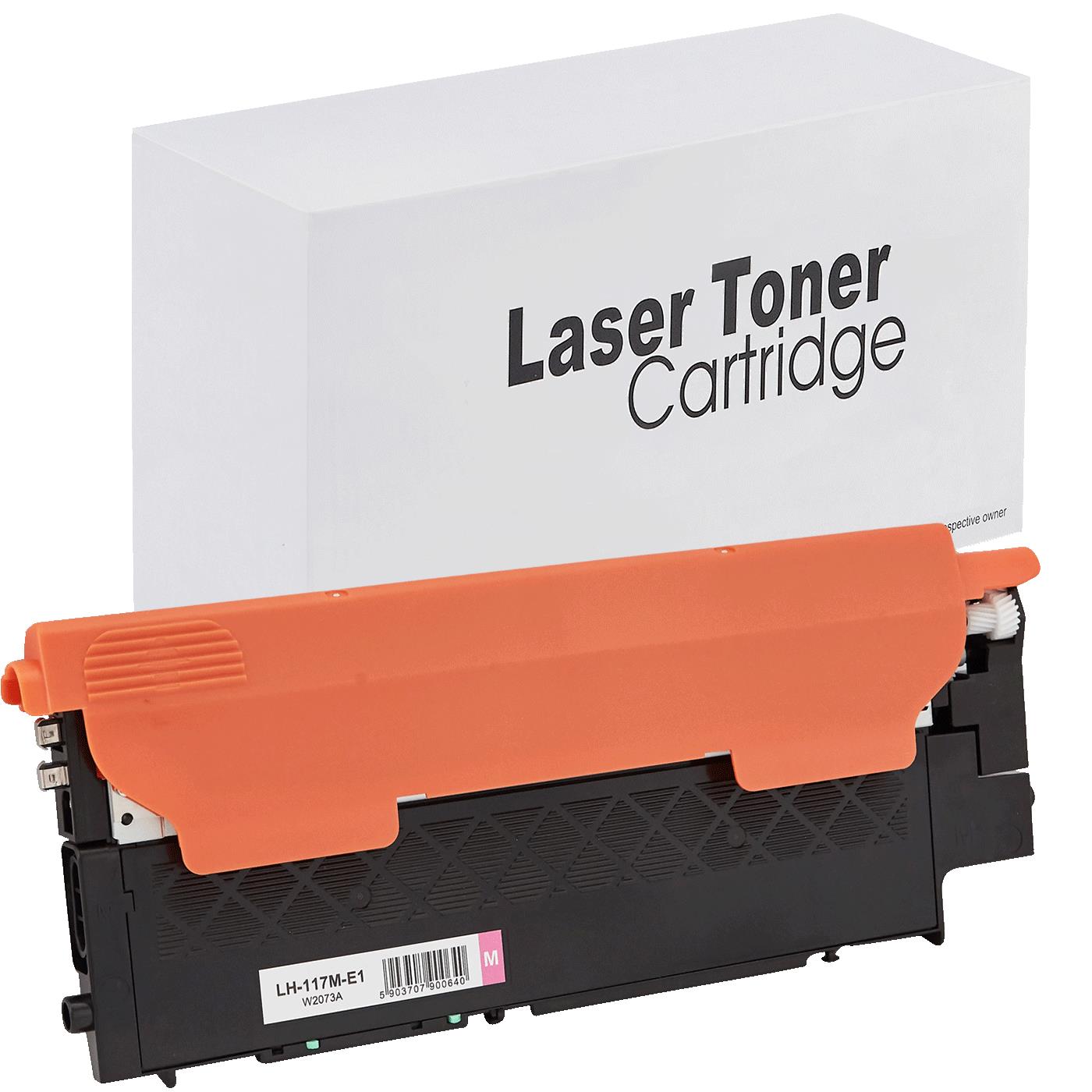 съвместима тонер касета за принтери и печатащи устройства на Hewlett Packard (HP) COLOR LASER 150NW Toner HP-117M | W2073A. Ниски цени, прецизно изпълнение, високо качество.