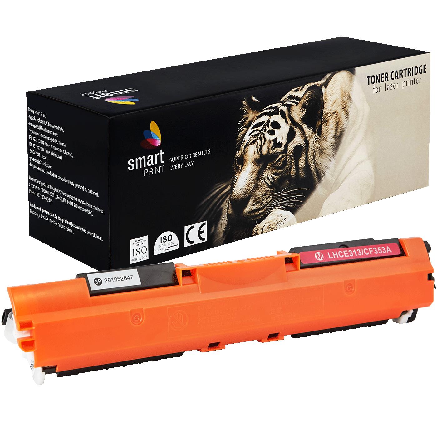 съвместима тонер касета за принтери и печатащи устройства на Hewlett Packard (HP) Color LJ Pro MFP M 170 Series Toner HP-313/CF353 | CE313A / CF353A. Ниски цени, прецизно изпълнение, високо качество.