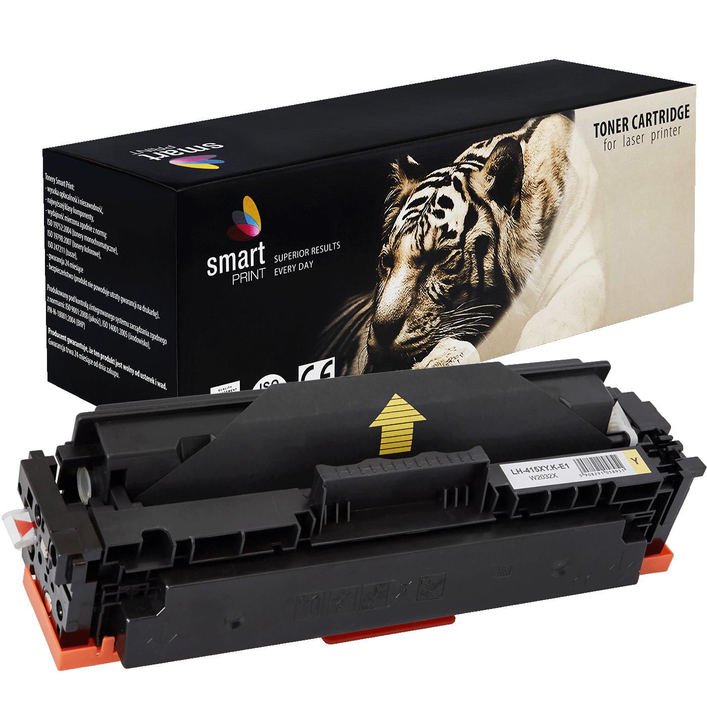 Съвместима тонер касета (без чип) за принтери и печатащи устройства на Hewlett Packard (HP) Color LaserJet Pro M454dw Toner HP-415XY.K | no chip | W2032X / CRG055. Ниски цени, прецизно изпълнение, високо качество.
