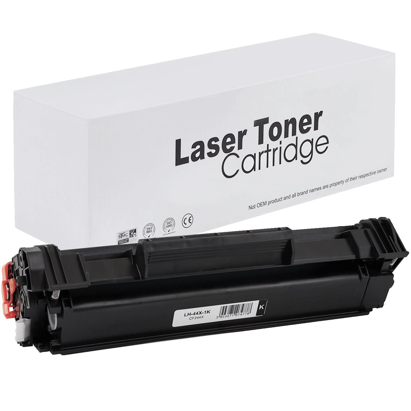 съвместима тонер касета за принтери и печатащи устройства на Hewlett Packard (HP) LaserJet Pro M15a Toner HP-44X | CF244X. Ниски цени, прецизно изпълнение, високо качество.