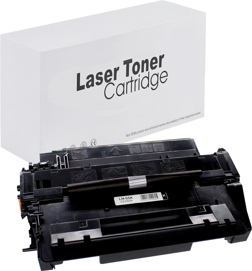 съвместима тонер касета за принтери и печатащи устройства на Hewlett Packard (HP) LaserJet Enterprise 500 MFPM525DN, LaserJet Enterprise 500 MFPM525F, LaserJet Enterprise FLOW MFPM525C, LaserJet P3000 SERIES, LaserJet LaserJet P3015, LaserJet P3015D, LaserJet P3015DN, LaserJet P3015N, LaserJet P3015X, LaserJet P3010 SERIES, LaserJet P3011, LaserJet P3015, LaserJet P3015D, LaserJet P3015DN, LaserJet P3015N, LaserJet P3015X, LaserJet PRO M520 SERIES, LaserJet PRO M521DN, LaserJet PRO M521DW, LaserJet PRO M521DX, LaserJet PRO M521DZ, LaserJet M525DN, LaserJet M525F, CANON LBP6700, CANON LBP-6725, CANON LBP-6780, CANON LBP-6750 HP-55A, CE255A/CRG724. Ниски цени, прецизно изпълнение, високо качество.