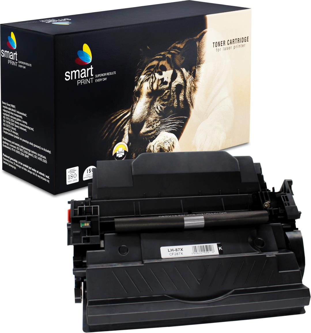 съвместима тонер касета за принтери и печатащи устройства на Hewlett Packard (HP) HP: LASERJET ENTERPRISE FLOW MFP M527C, FLOW MFP M527Z, M506DN, M506N, M506X, MFP M527DN, MFP M527F,  LASERJET PRO MFP M527DNM, H LASERJET ENTERPRISE MFP M527Z, M527F, M527DN, M506DN, M506N, M506X,  new new HP-87X, CF287X. Ниски цени, прецизно изпълнение, високо качество.