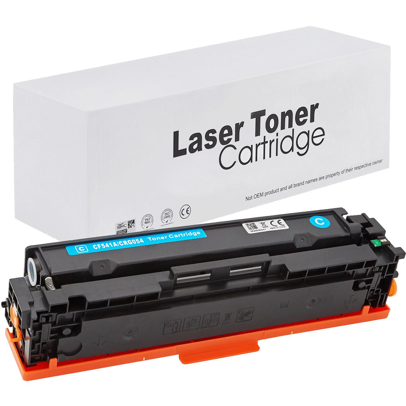 съвместима тонер касета за принтери и печатащи устройства на Hewlett Packard (HP) Color LaserJet Pro M281fdn Toner HP-CF541A | CF541A. Ниски цени, прецизно изпълнение, високо качество.